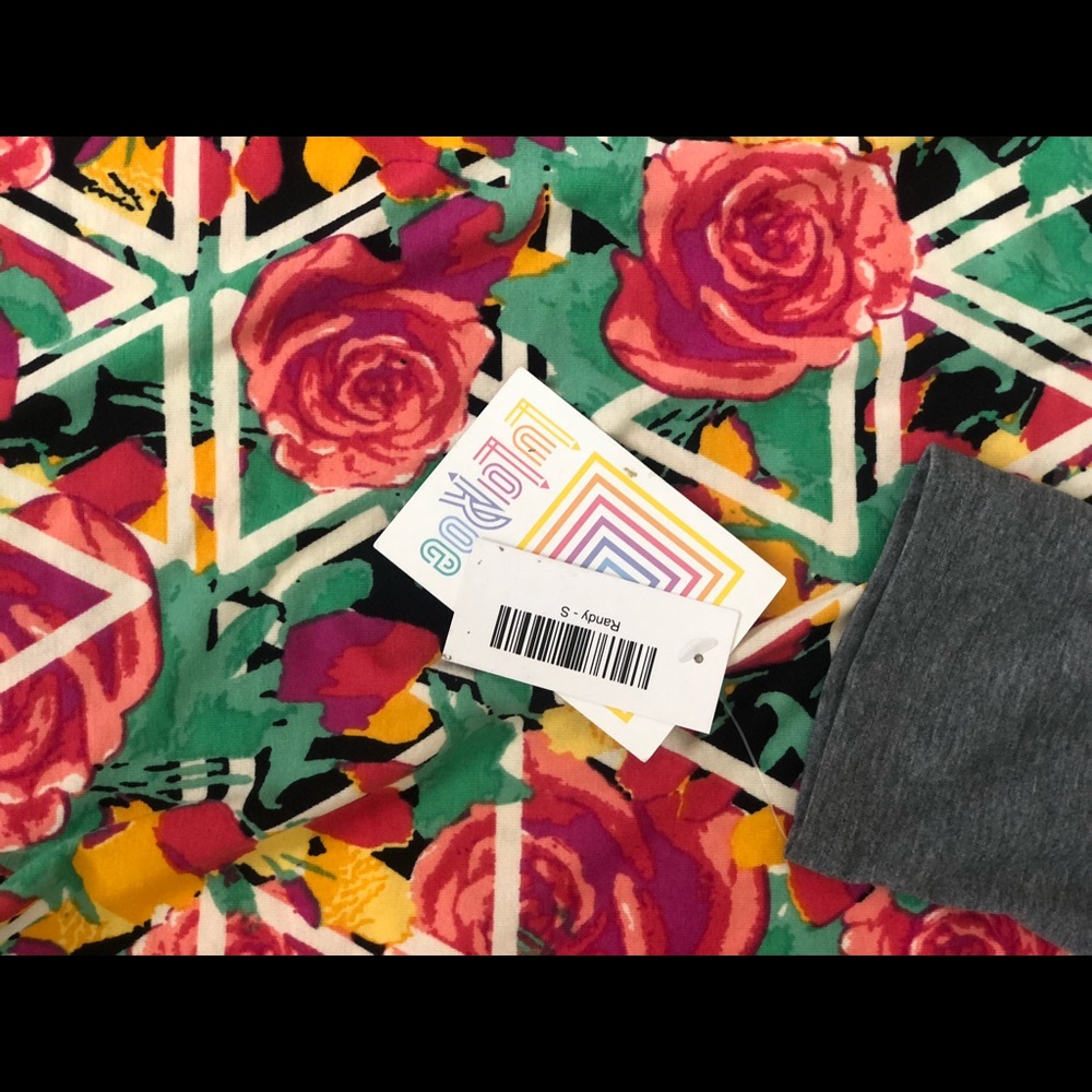Lularoe Floral Randy - Picture 7 of 9